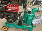 May bom hut bun cong nghiep chay xang 13HP